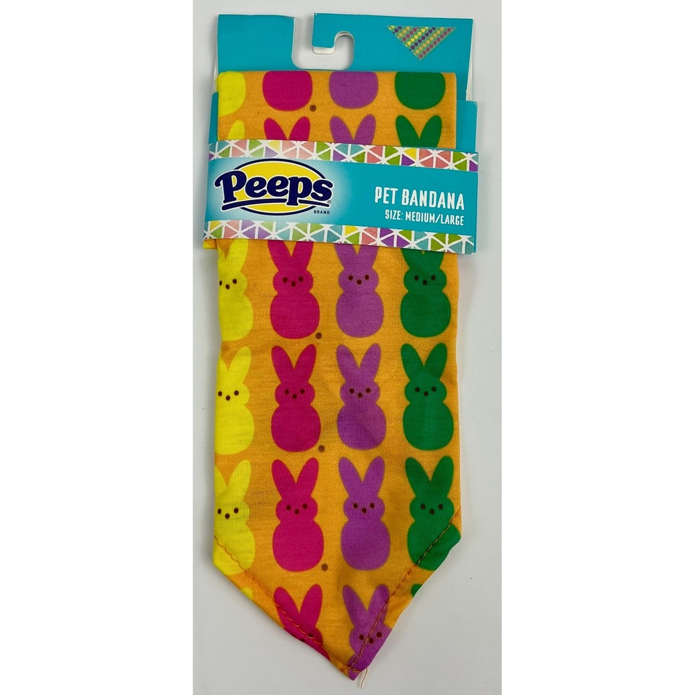 Pet‎ Bandana Lot of 3 Peeps Sunny Lemons Dodo Print Medium Large Dog NWT